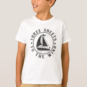 Sailing Sail Captain Boat Sailor Grappig cadeau id T-shirt