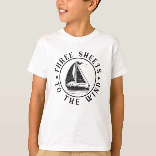 Sailing Sail Captain Boat Sailor Grappig cadeau id T-shirt (Voorkant)