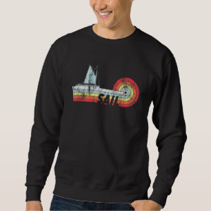 Sailing Sail Sailboat Vintage Retro Trui