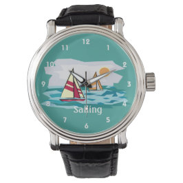Sailing Sailboards Design Watch Horloge