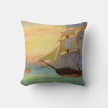 Sailing schip Decoratief Pillow