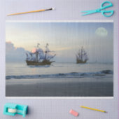 Sailing Ship Pirate Sailboat Zee 20x30 ontkoppelin Tissuepapier (Craft)