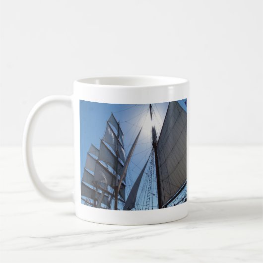 Sailing Ship Sail cup Koffiemok (Links)