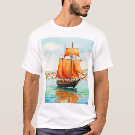 Sailing ship t-shirt