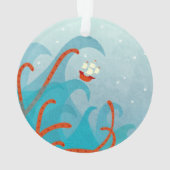 Sailing Ship Zee Monster Ornament (achterkant)