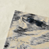 Sailing Ships and Zee Monsters Australia Wereldkaa Strandlaken (In situ)