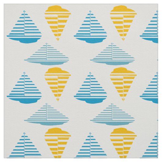Sailing Sloops Stof (Swatch)