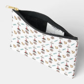Sailing Small Pattern Kleur op Wit Etui (Open)