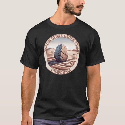 Sailing Stone Death Valley, Californië T-shirt (Voorkant)