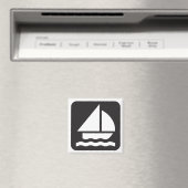 Sailing Symbool Magnet (Insitu (Vaatwasser))