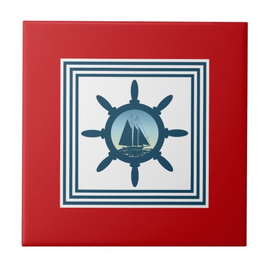 Sailing Tegeltje (Voorkant)