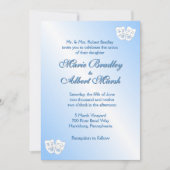 Sailing Theater Theme Wedding Uitnodiging (Voorkant)