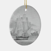 Sailing through young ice, september 1824, van 'J Keramisch Ornament (Rechts)