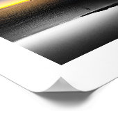 Sailing to the Horizon Reflection Photography Poster (Hoek)