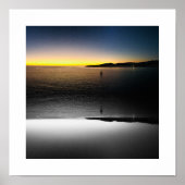 Sailing to the Horizon Reflection Photography Poster (Voorkant)