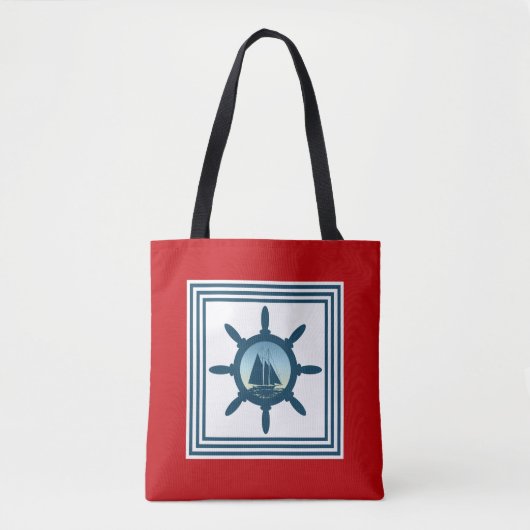 Sailing Tote Bag (Voorkant)