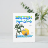 Sailing van de Britse Maagdeneilanden Briefkaart (Staand voorkant)