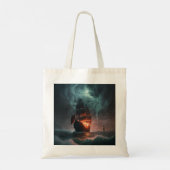 Sailing van de strijdingsgolven en het Storm van s Tote Bag (Achterkant)