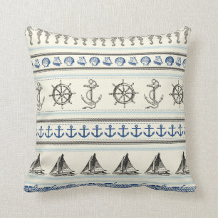 Sailing van een neushoorn met schroefdraad op de h kussen