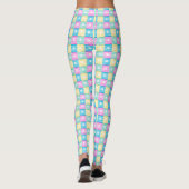 Sailing van het scheepspatroon leggings (Achterkant)