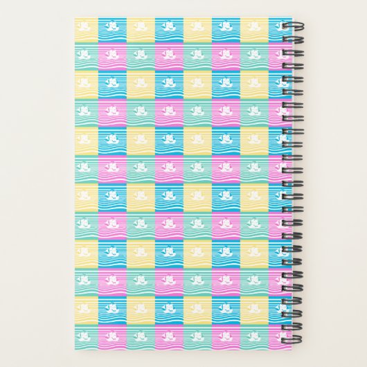 Sailing van het scheepspatroon planner (Achterkant)