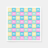 Sailing van het scheepspatroon servet (Voorkant)