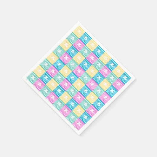 Sailing van het scheepspatroon servet (Hoek)