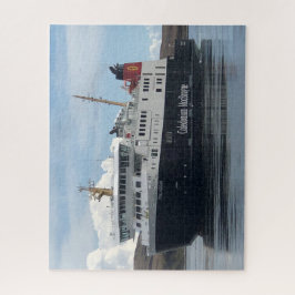 Sailing van veerboten naar de islaie in Schotland  Legpuzzel