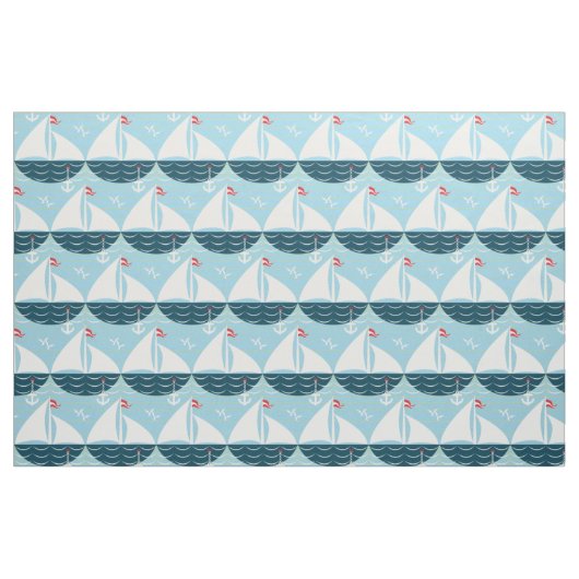 Sailing, verzonken stof (Fat Quarter)
