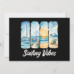 Sailing Vibes - Voel de oceaan Kaart