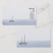 "Sailing"-visitekaartje Visitekaartje (Voorkant / Achterkant)