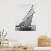 Sailing Yacht Gloriana, 1891 Poster (Keuken)