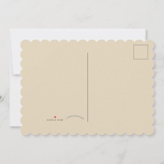 Sailing Zwan Hartelijk dank Kaart (Achterkant)