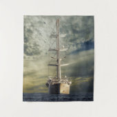 Sailingslagschip Wandkleed (Voorkant)