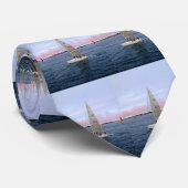 SAILLE IN GUERNSEY NAUTISCH AFBEELDING STROPDAS (Opgerold)