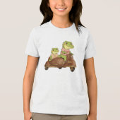 Sailor Ace en Eerste Stuurman Gator Duo - Retro Av Tri-Blend Shirt (Voorkant)