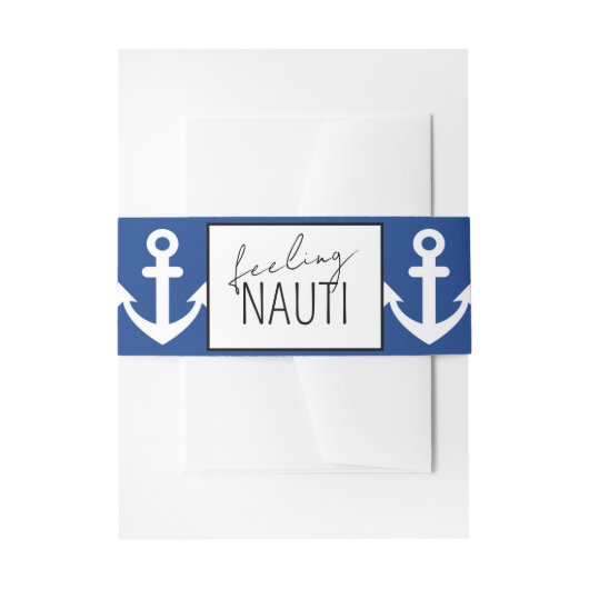 Sailor Avond voor de Bruid Uitnodigingen Wikkel (Voorkant Voorbeeld)