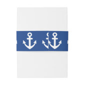 Sailor Avond voor de Bruid Uitnodigingen Wikkel (Achterkant Voorbeeld)