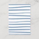 Sailor Baby shower Clothesline Breng een boek Informatiekaartje (Achterkant)
