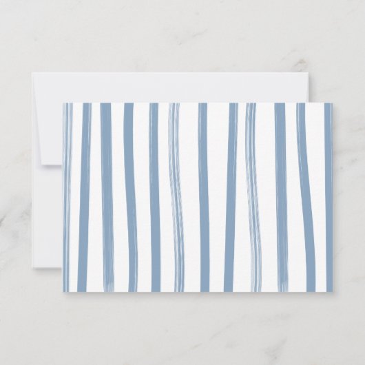 Sailor Baby shower Clothesline Luier Raffle Kaart (Achterkant)