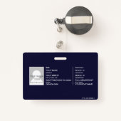 Sailor Badge (Achterkant met intrekbare)