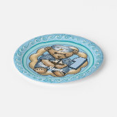 Sailor Beer 1 Jaar oude Verjaardag papier borden Papieren Bordje (Gekanteld)