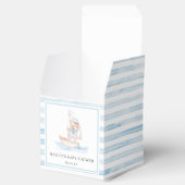 Sailor Beer Blue Stripe Baby shower Bedankdoosjes (Geopend)