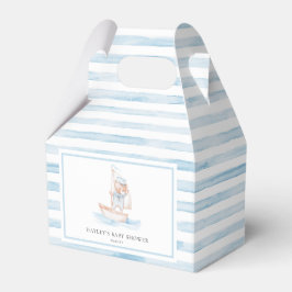Sailor Beer Blue Stripe Baby shower Bedankdoosjes