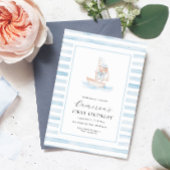 Sailor Beer Blue Stripe eerste verjaardag Kaart