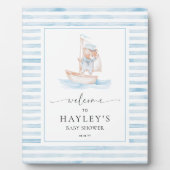 Sailor Beer Blue Stripe Welkom Fotoplaat (Voorkant)