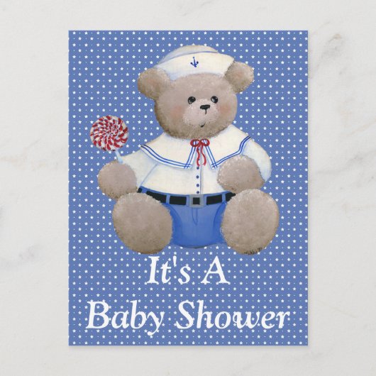 Sailor Beer Invitation Briefkaart (Voorkant)