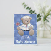 Sailor Beer Invitation Briefkaart (Staand voorkant)