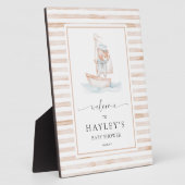 Sailor Beer Tan Stripe Welkom Fotoplaat (Zijkant)