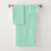 Sailor Blue en Mint Bad Handdoek (Insitu)